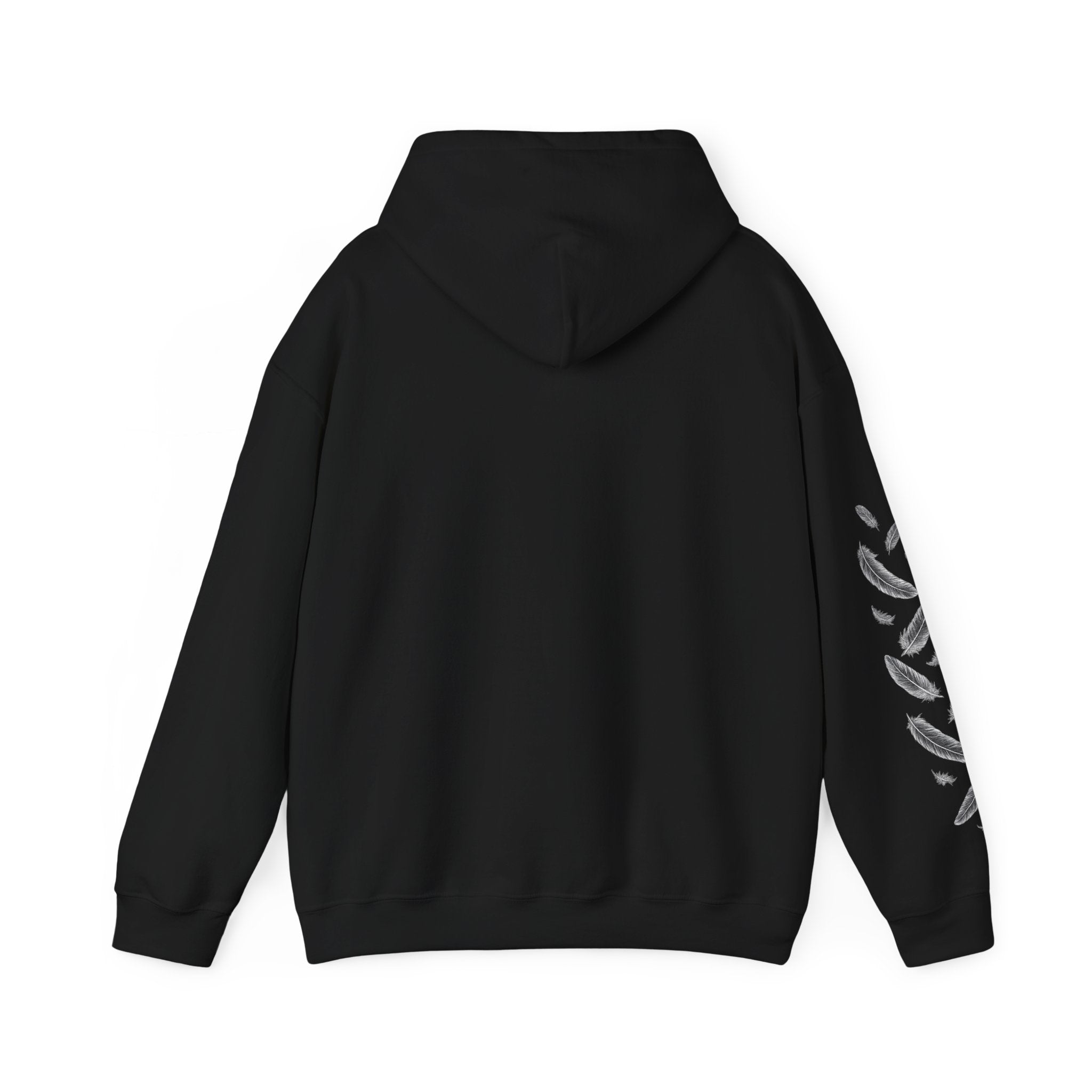 Fine Feathered Hooded Sweater