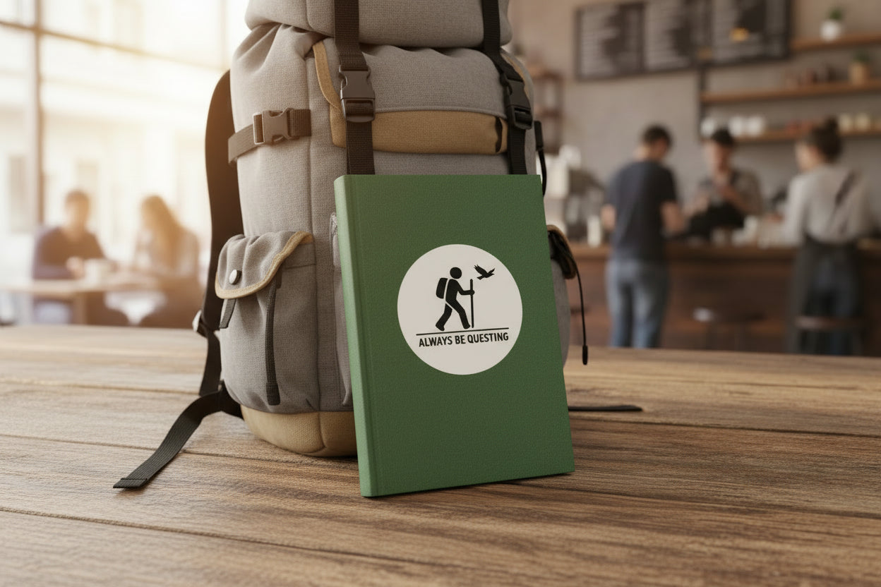 Alway Be Questing Stickers