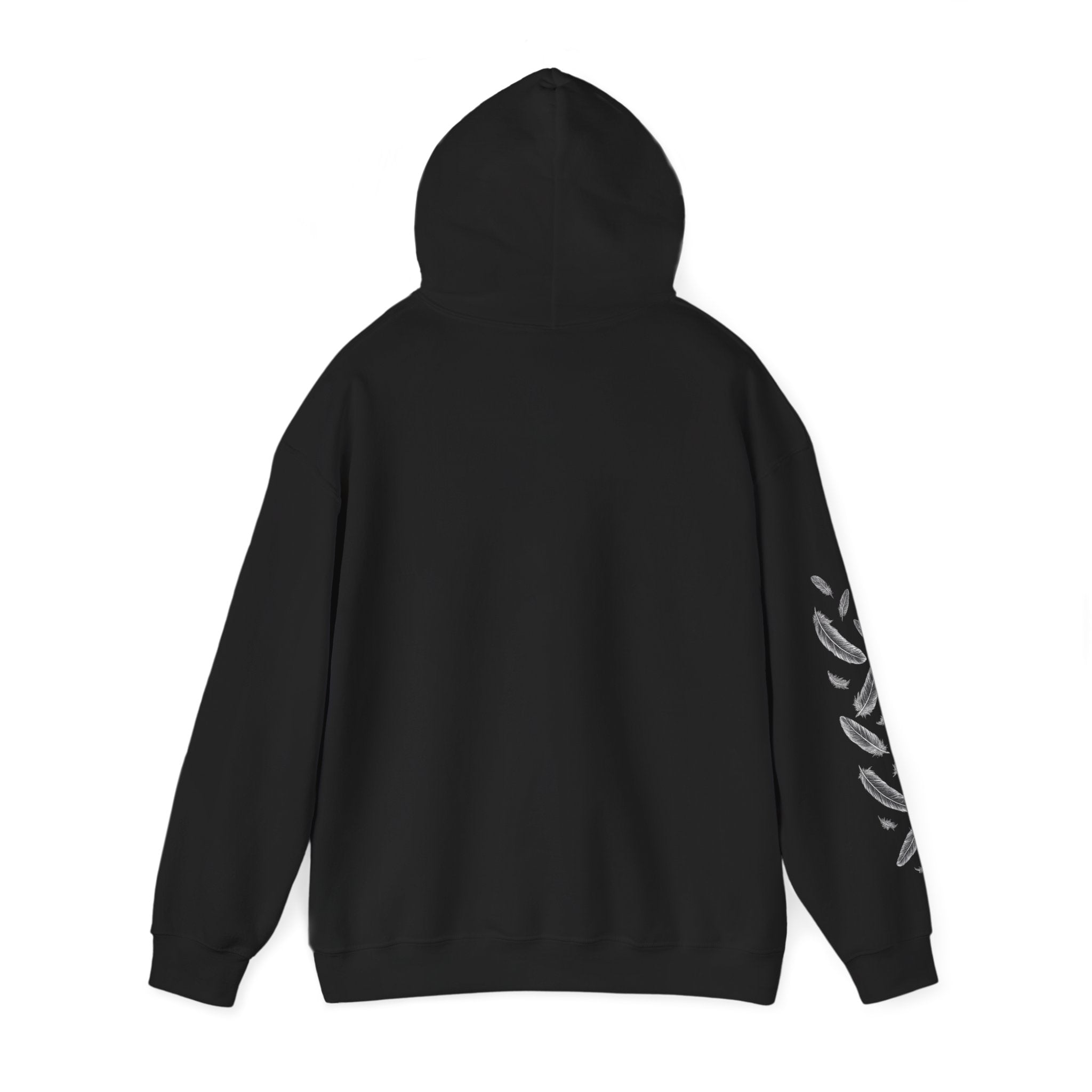 Fine Feathered Hooded Sweater